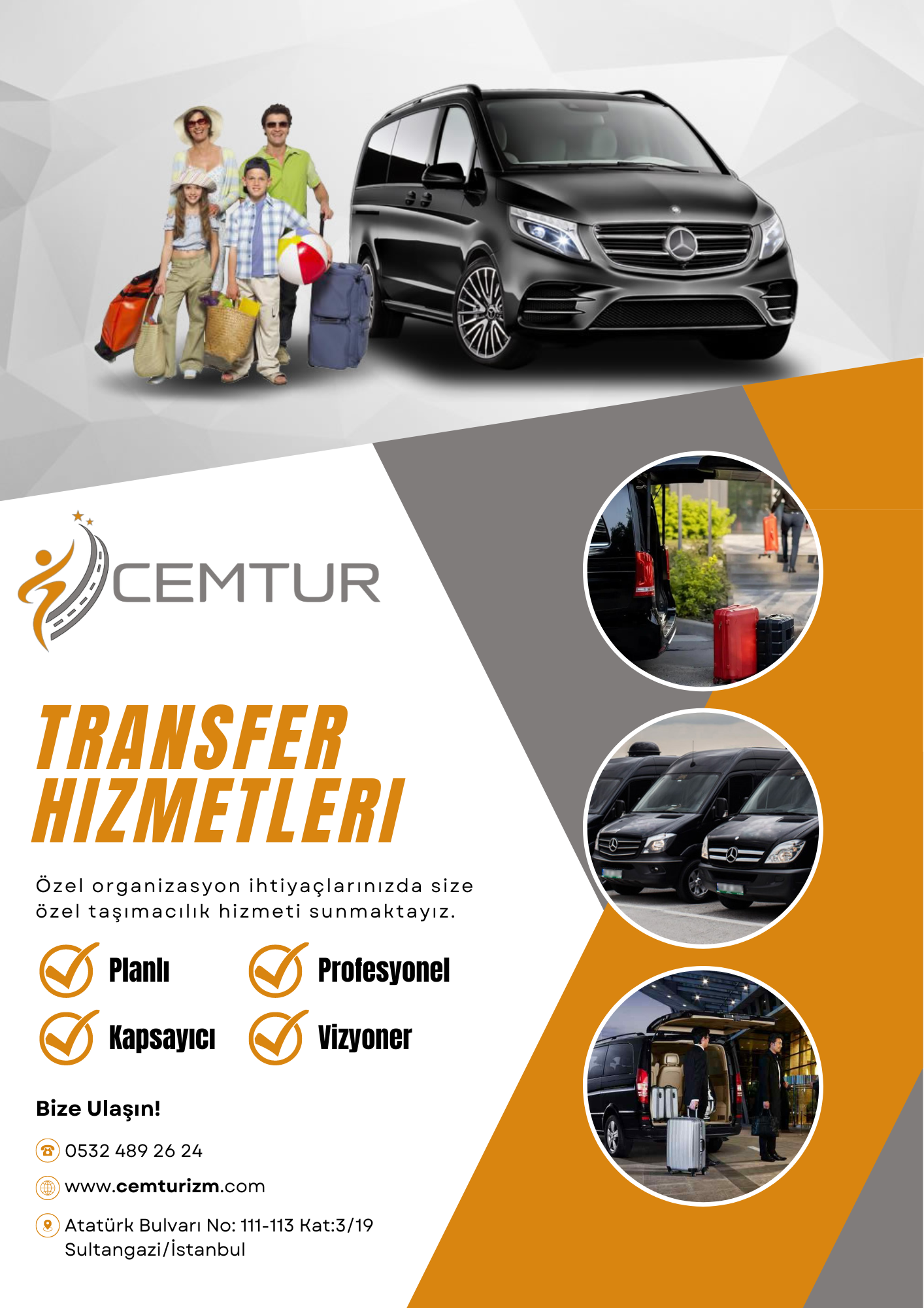 CEMTUR özel transfer hizmetleri makale - İstanbul VIP taşımacılık ve havalimanı transferi hakkında bilgi